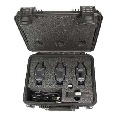 spartan 730is noise dosimeter kit with three dosimeters, three windscreens, six clips, calibrator with one adapter, usb bluetooth dongle, and rugged case with built-in wireless qi charger and type a plug for north america. includes calibration certs
